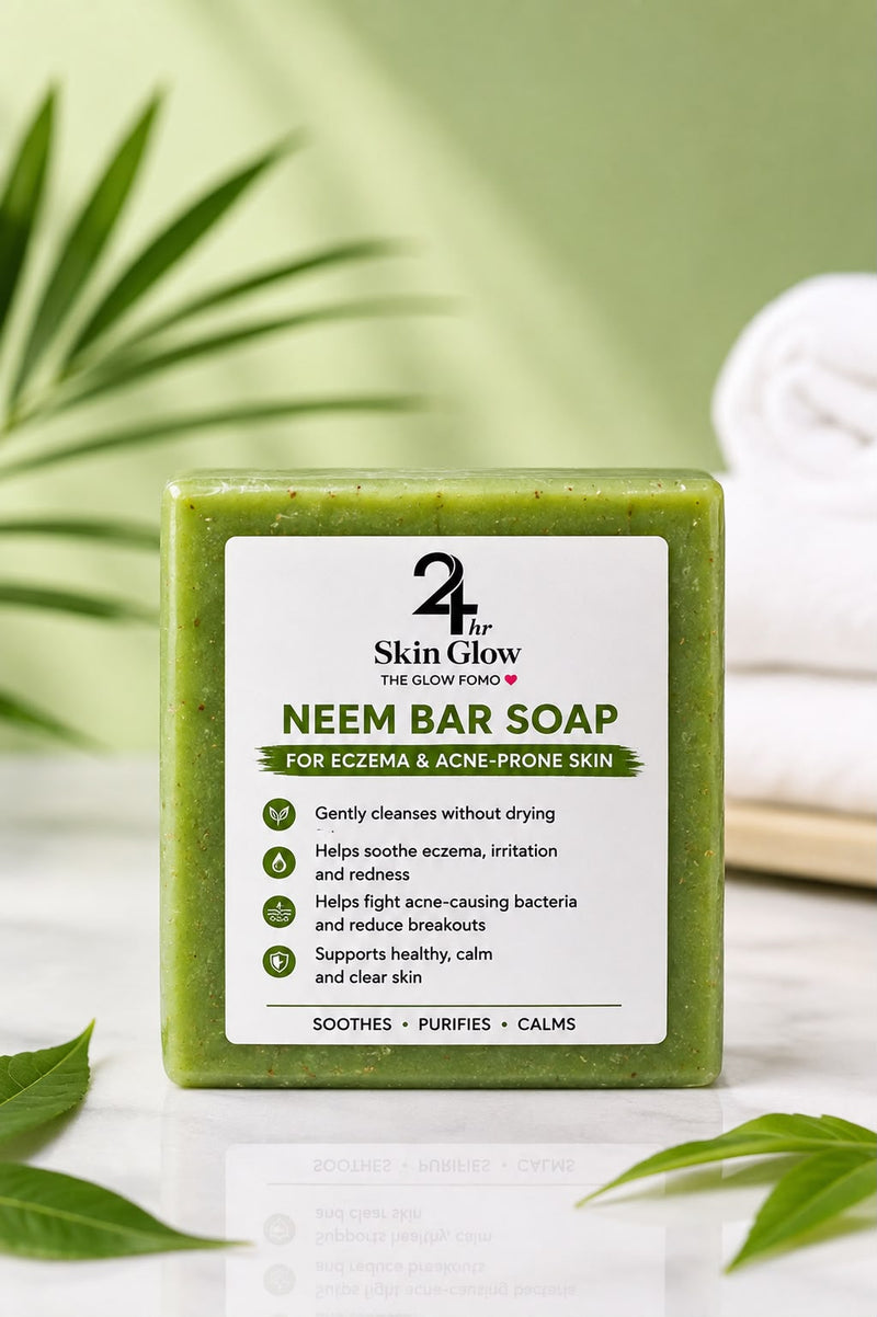24 Hour Skin Glow Neem Bar Soap